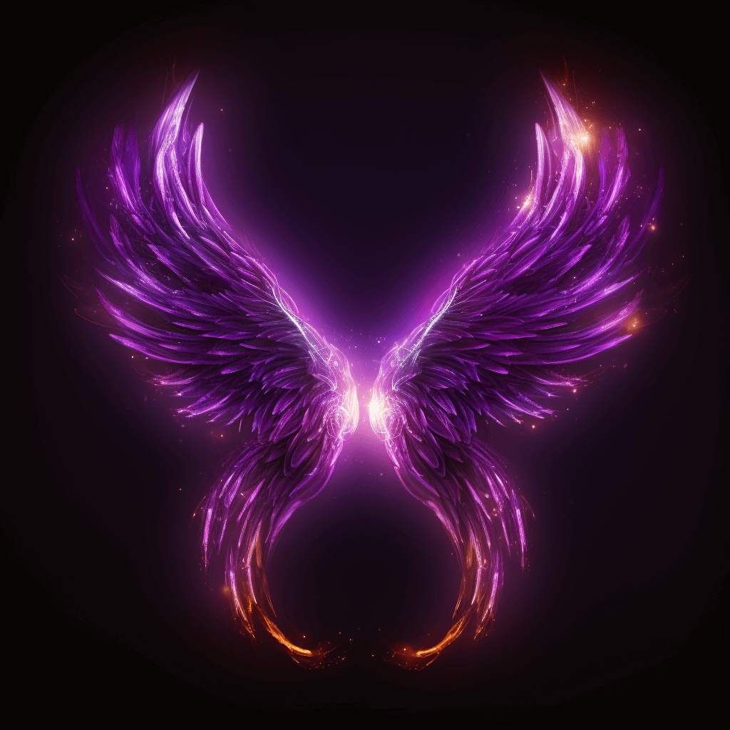 purple-phoenix-wings-shining